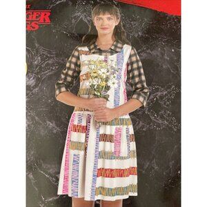 Netflix Stranger Things Adult Eleven Costume Dress Size Large Extra Large New